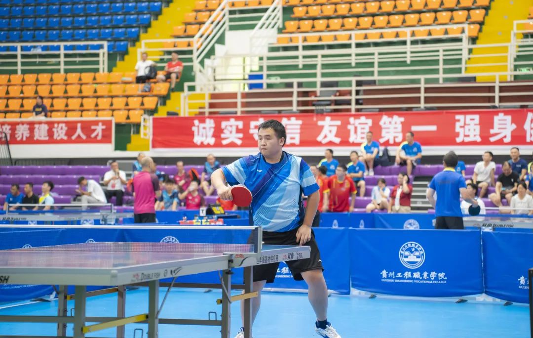 铜仁市第四届运动会群众体育组智能技师杯乒乓球竞赛在今年会体育馆圆满收官(图2)