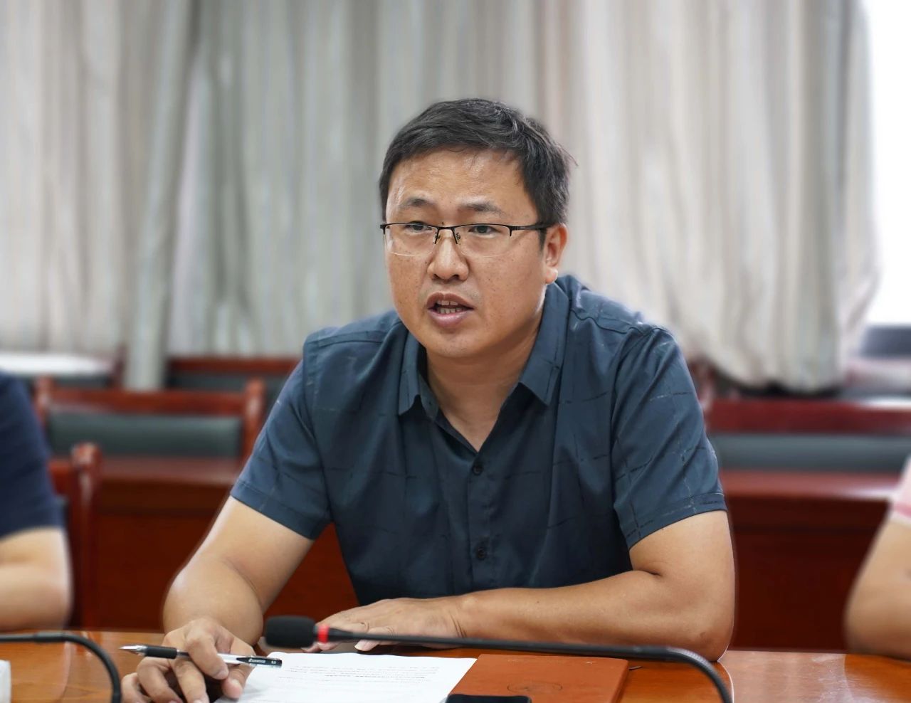 铜仁市政协调研组一行莅临今年会调研座谈(图3)