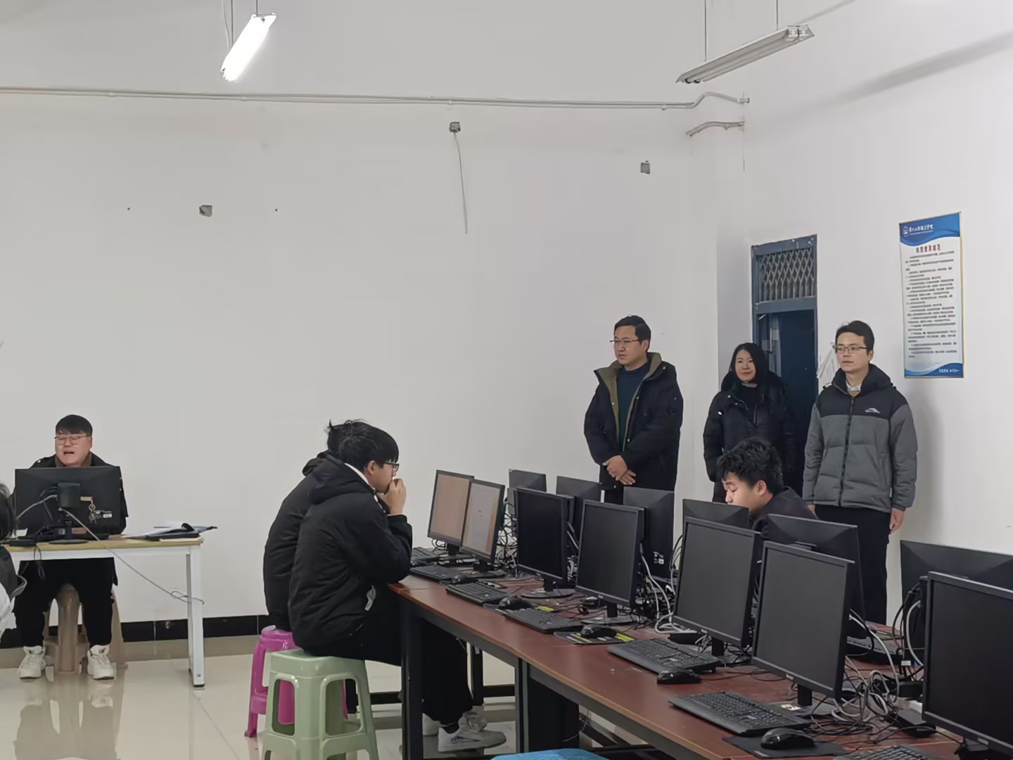 教学督查促提升,砥砺前行谱新篇--今年会开展首日行课教学督查(图1)